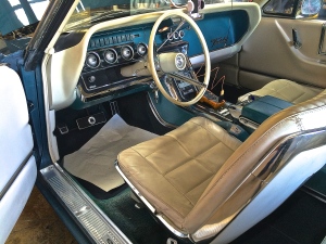 1966 Thunderbird in Ausitn TX interior