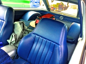Custom Studebaker Wagon in Austin TX interior