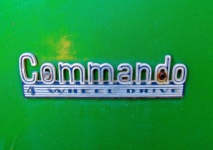 Jeep Commando in Austin TX emblem