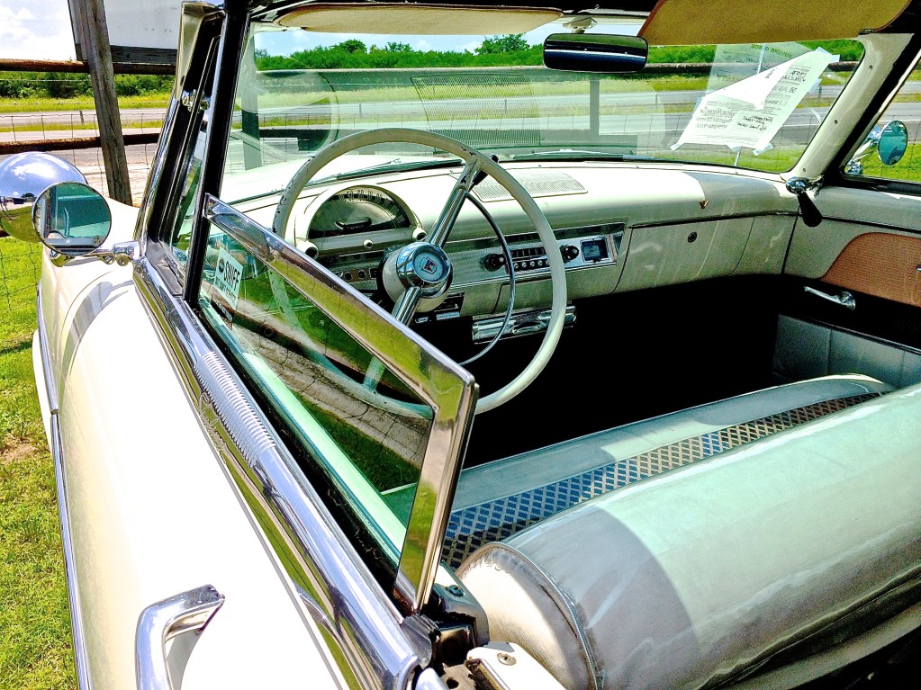 1954 Ford Skyliner, Austin TX interior
