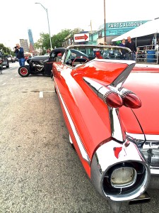 1959 Cadillac Convertible in Austin TX rear view