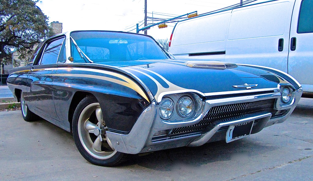 1961 Thunderbird Custom in Austin TX front quarter