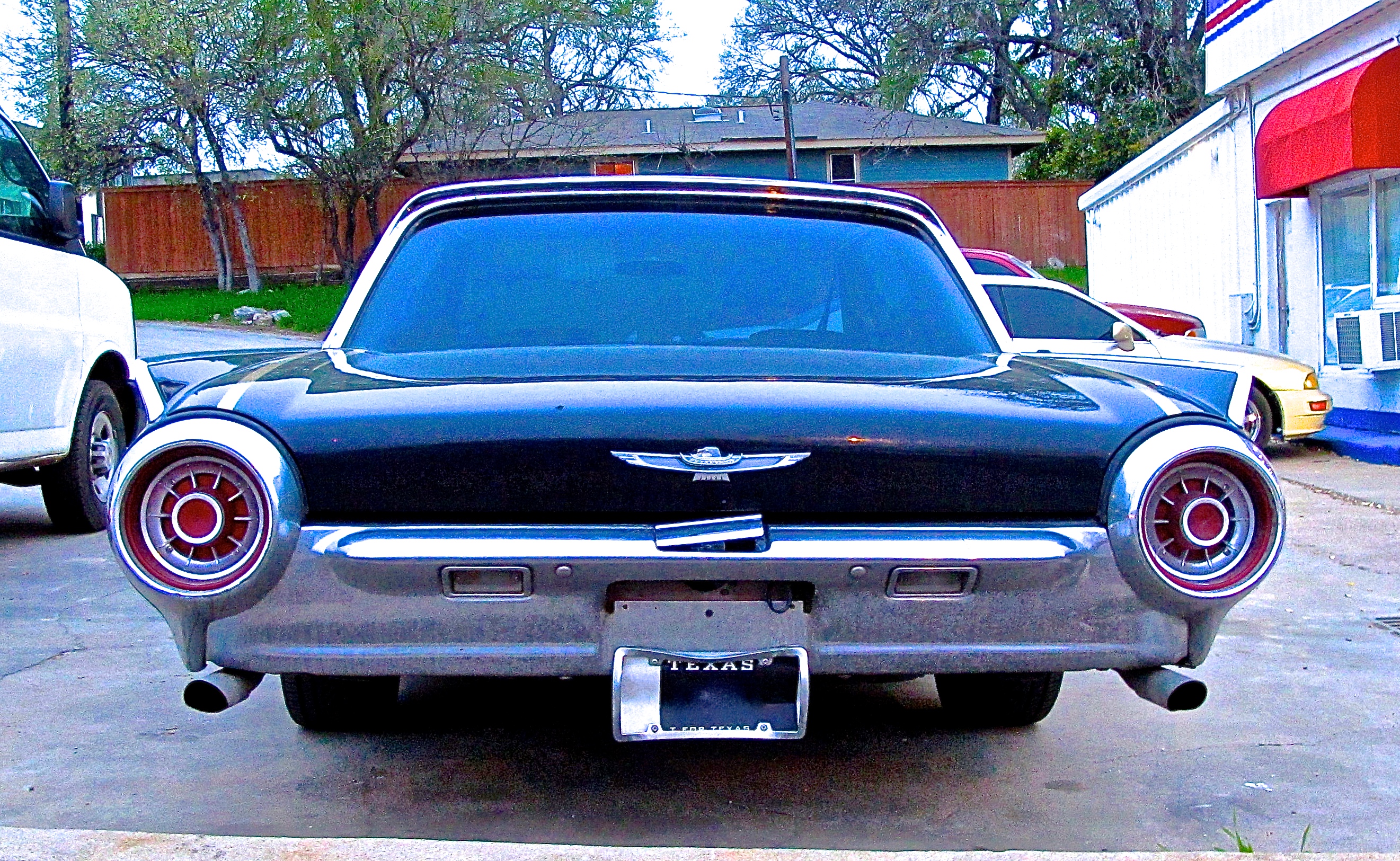 1961 Thunderbird Custom in Austin TX rear