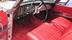 1962 Studebaker GT Hawk, Austin TX interior