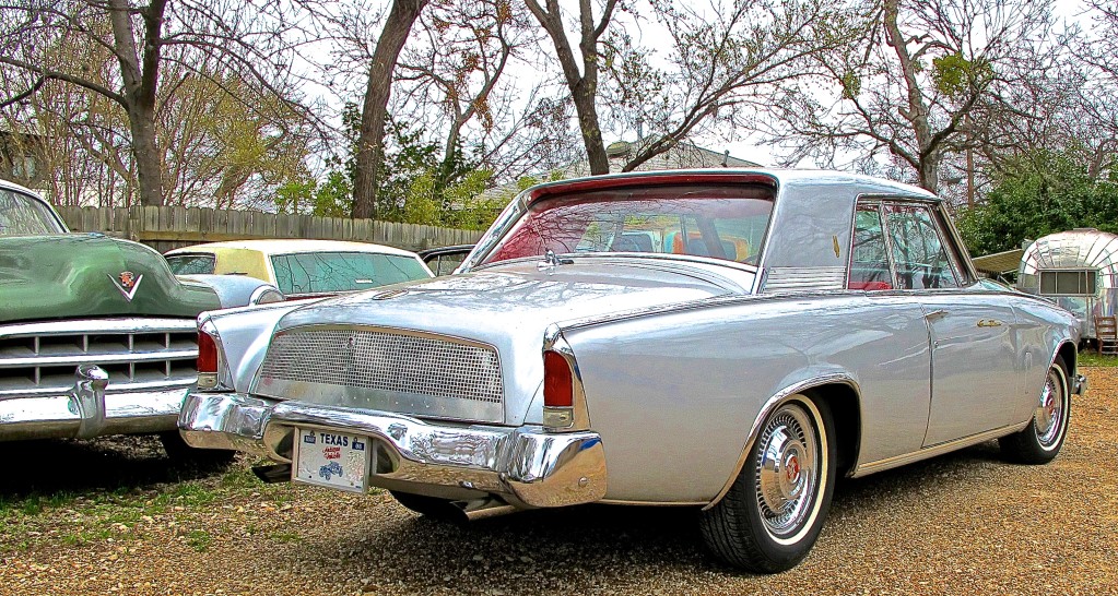 1962 Studebaker GT Hawk, Austin TX rear