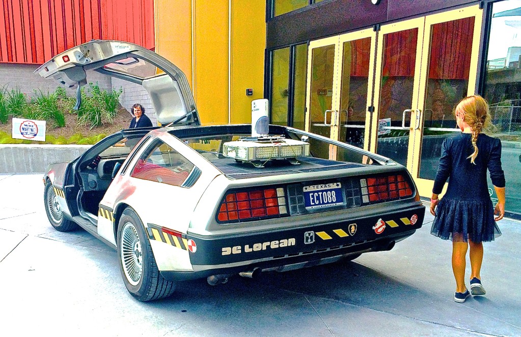 DeLorean at Alamo Draft House, Austin TX