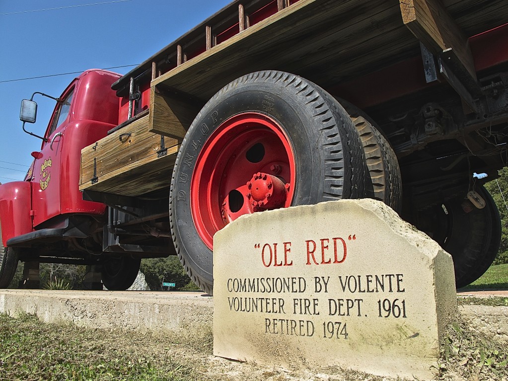Ole Red Volente Ford F6 Fire Truck