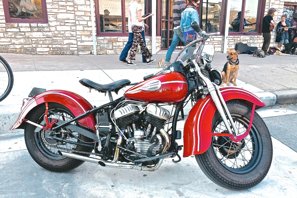 Vintage Harley Davidson Flathead in Austin TX