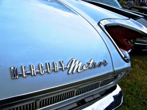 1963 Mercury Meteor Custom 2 door hardtop for sale, Austin TX Detail on trunk