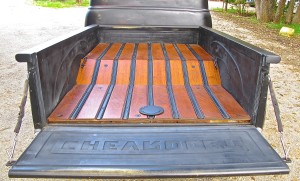 Custom Chevrolet Pickup in Austin TX bed