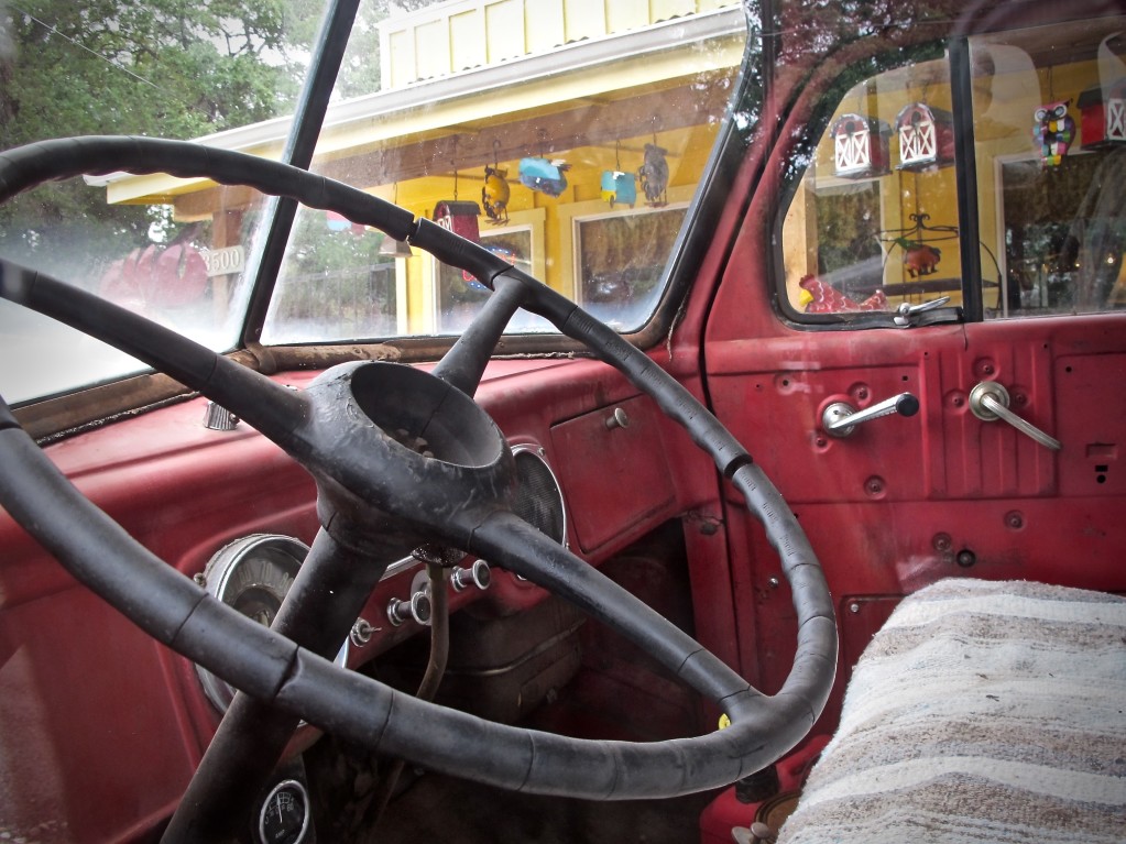 1950ish Dodge Truck in Wimberley interior
