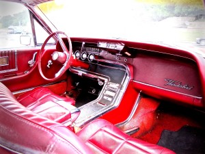 1966 Thunderbird in Austin TX interior