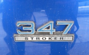 Stroker 347 Mustang emblem