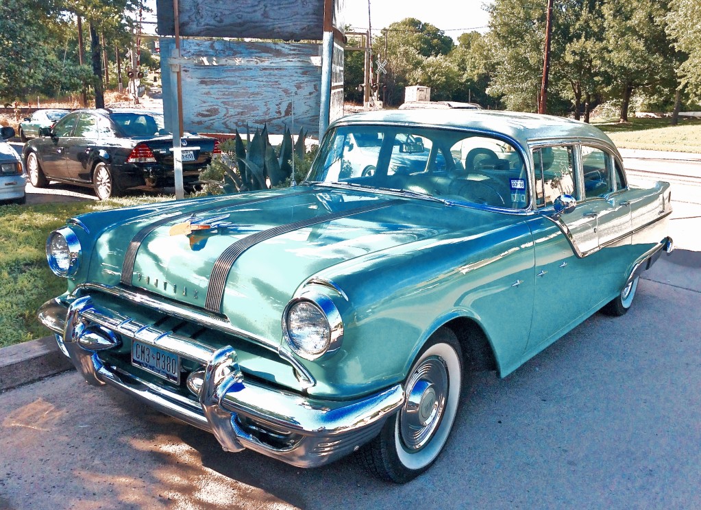 1955 Pontiac Sedan in Austin Texas front