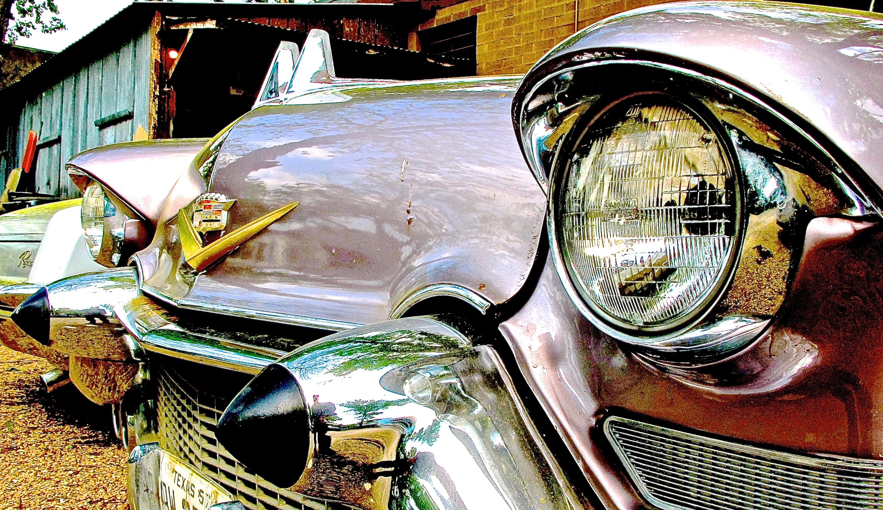 1957 Cadillac Coupe de Ville in Austin TX detail