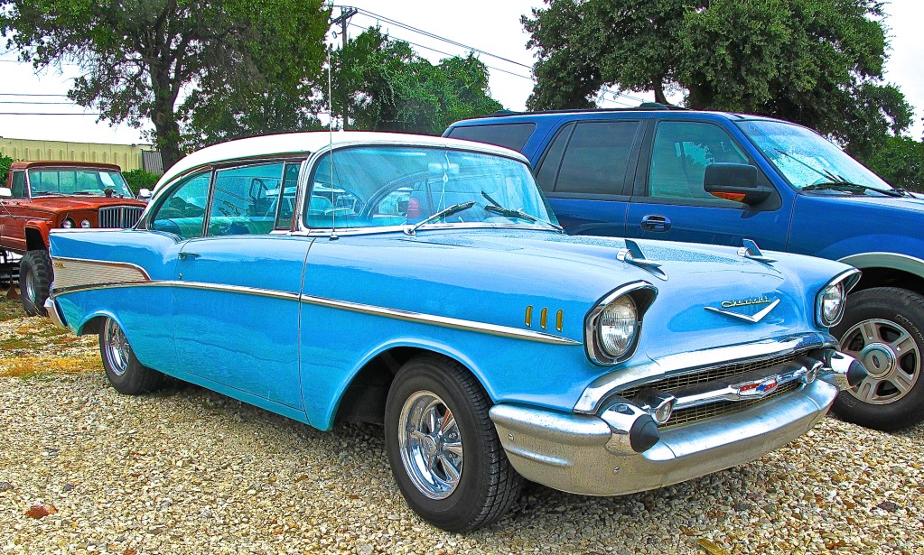 1957 Chevrolet Coupe in Austin TX front