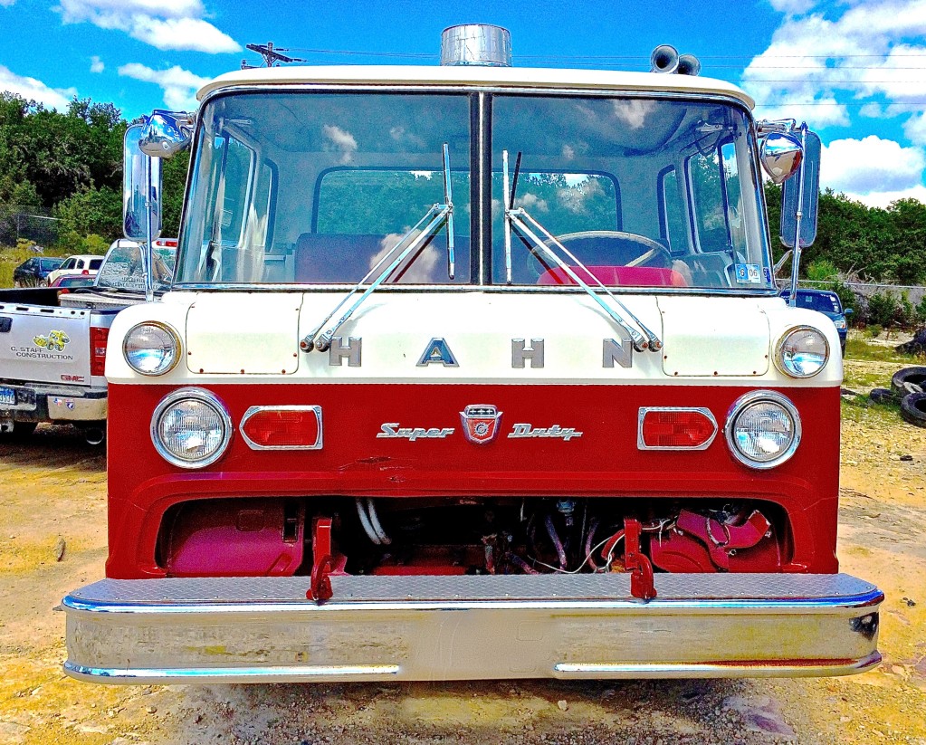 Ford Fire Truck Austin TX front