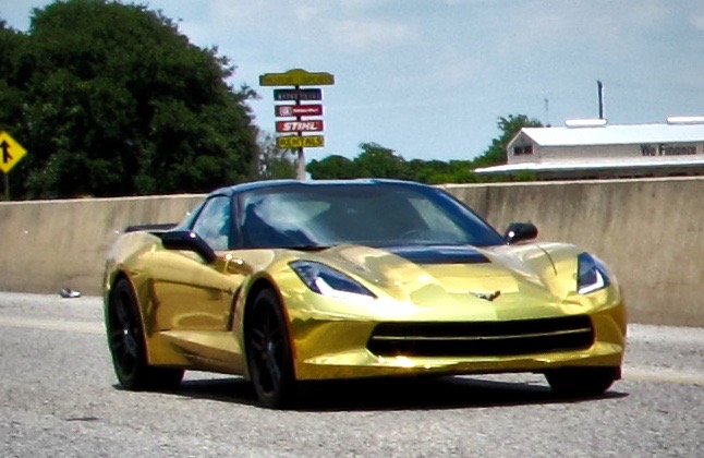 Gold 2015 Corvette Stingray in Austin TX