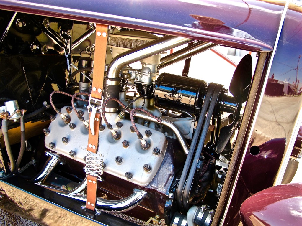 1932 Ford Hot Rod at Austin Speed Shop engine