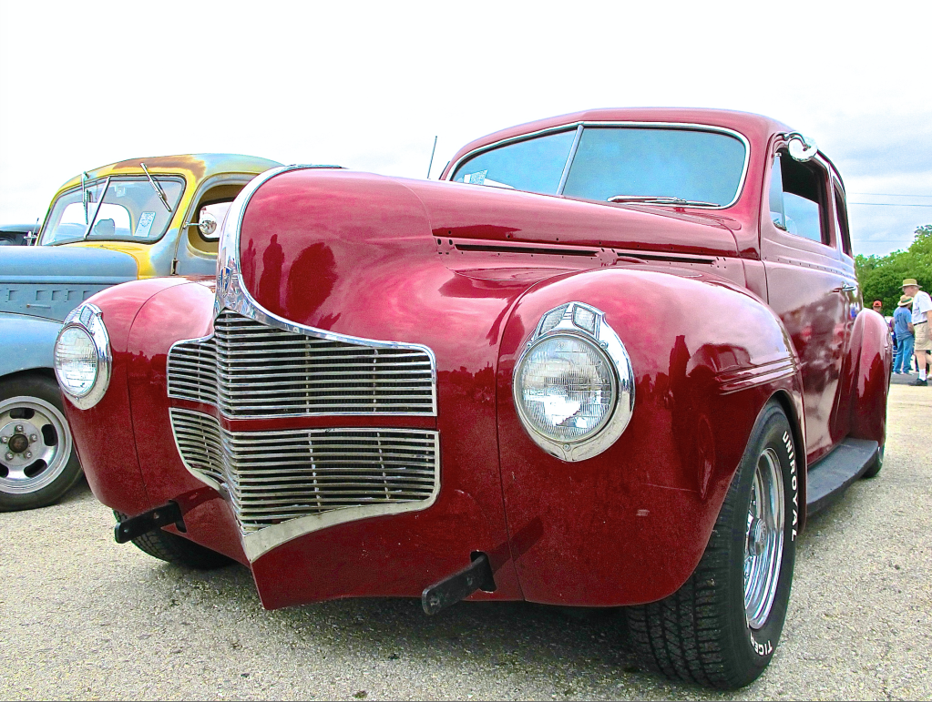 1940 Plymouth in Austin Texas rear