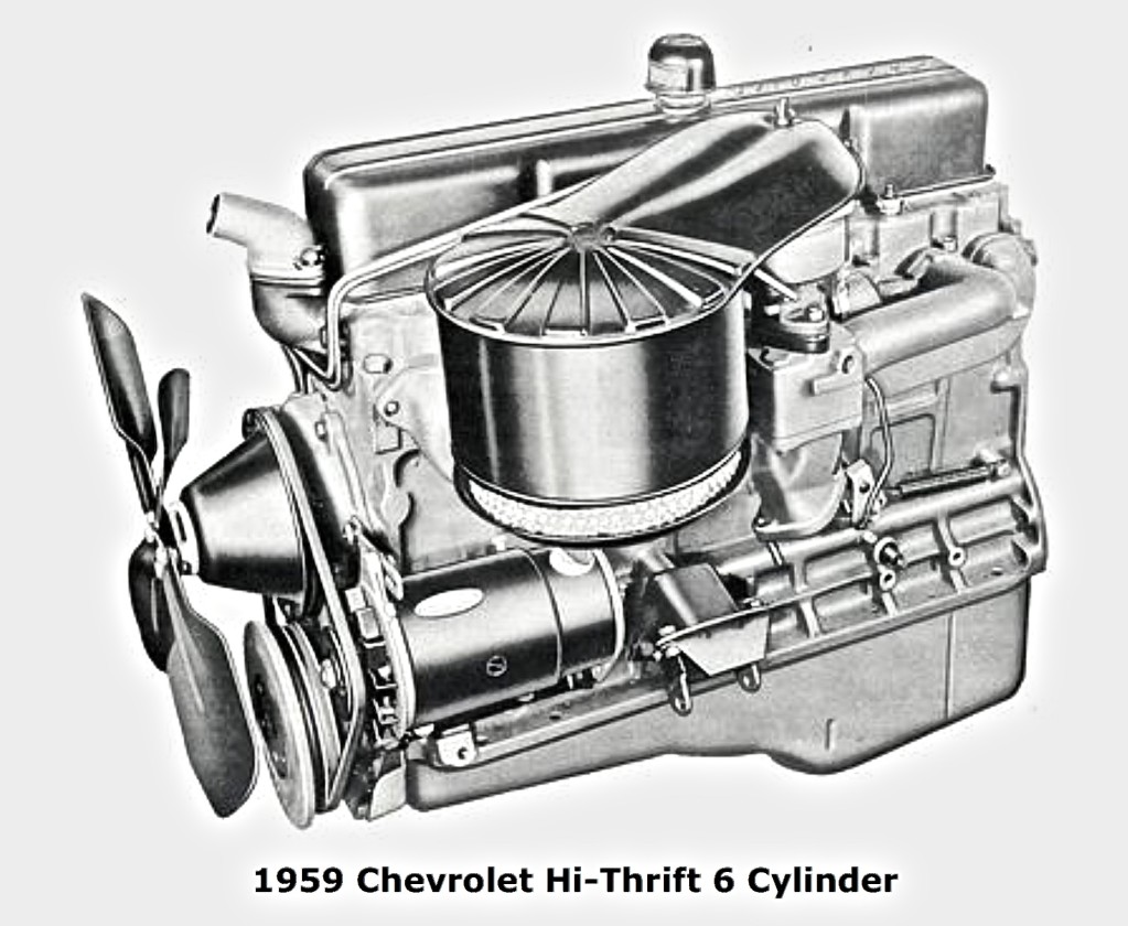 1959 Chevrolet Thrift Six 235 cu in