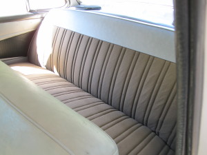 1961 Plymouth Valiant Two Door in Austin TX. back seat