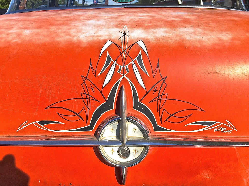 1956 Oldsmobile 88 in Austin Texas detail