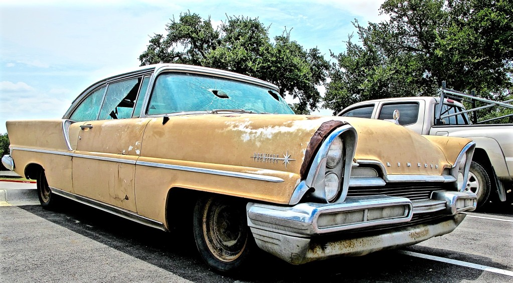 1957 Lincoln Premier in Austin TX posted front quarter