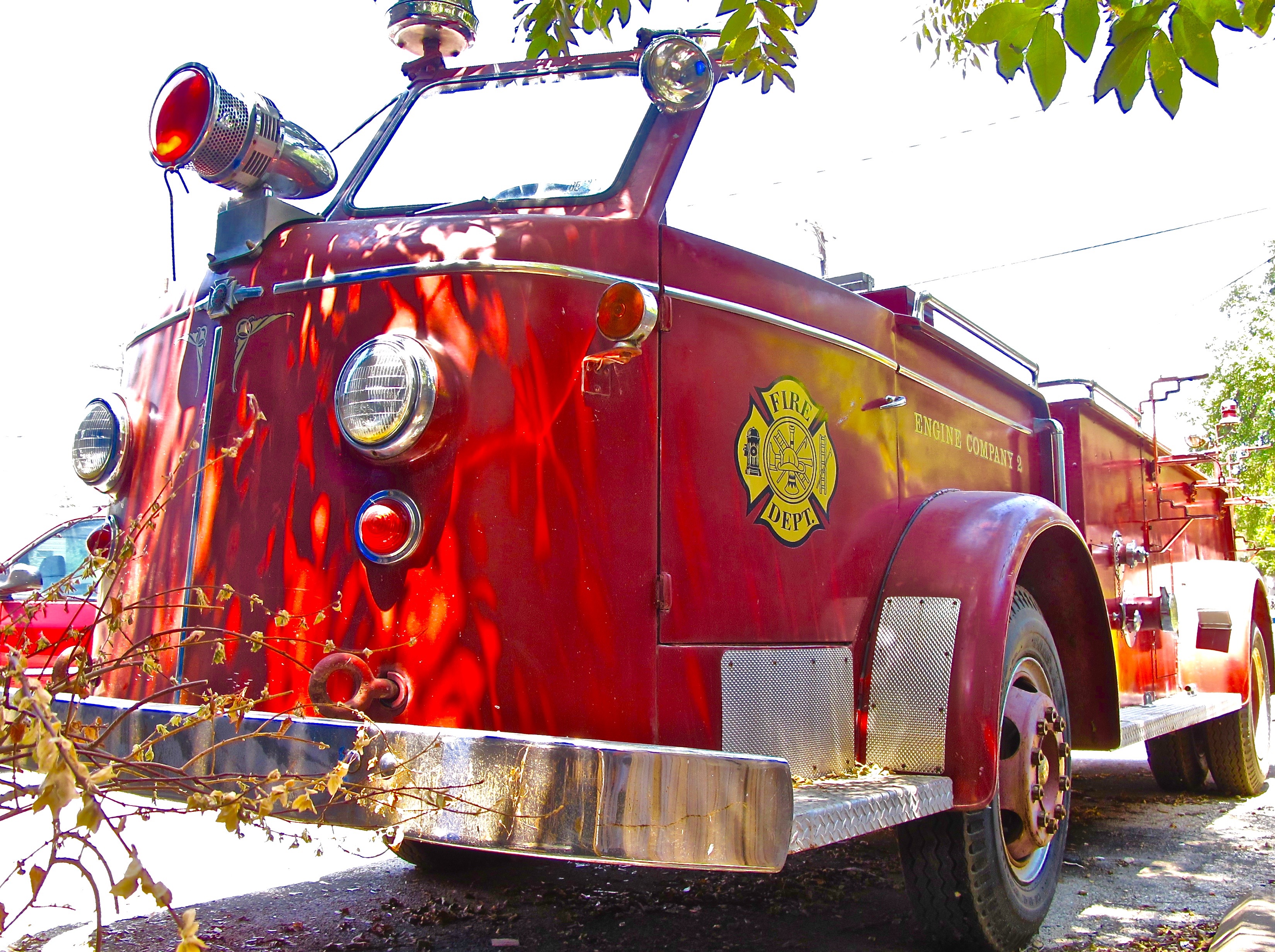 American LaFrance Type 700 Fire Engine front view