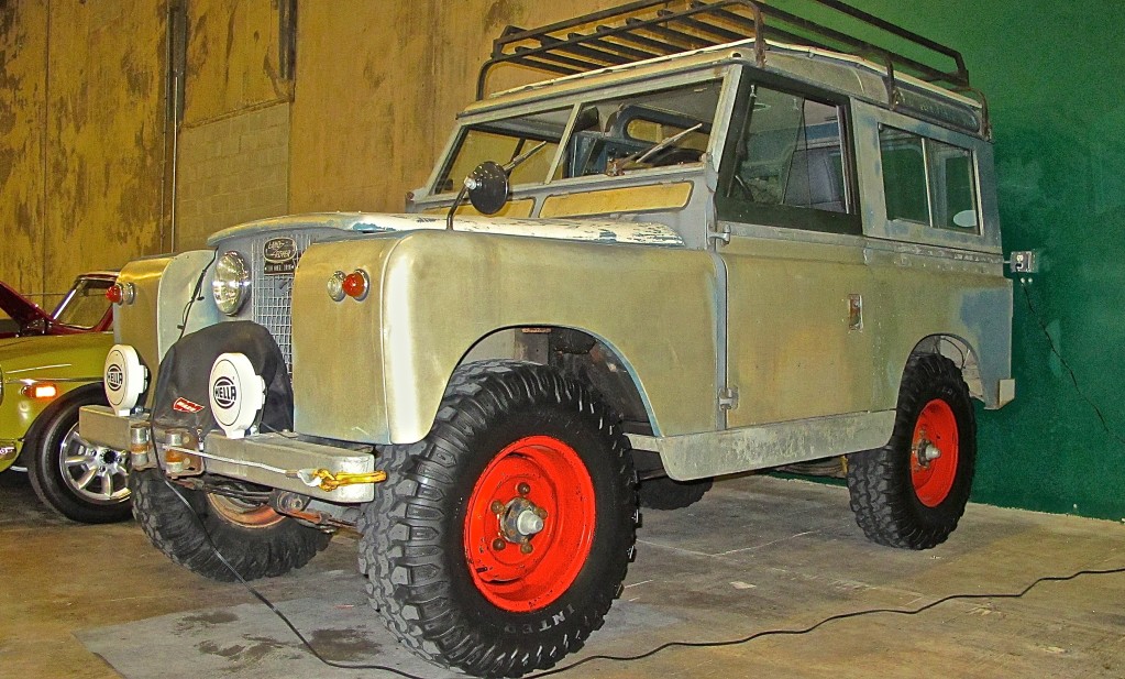 Land Rover Series I at Petrol Lounge in N. Austin