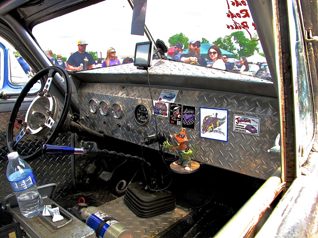 Mad Max Volvo at Lonestar Round Up interior