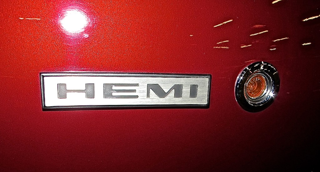 1968 Hemi Dodge Super Bee at Petrol Lounge in Austin TX emblem