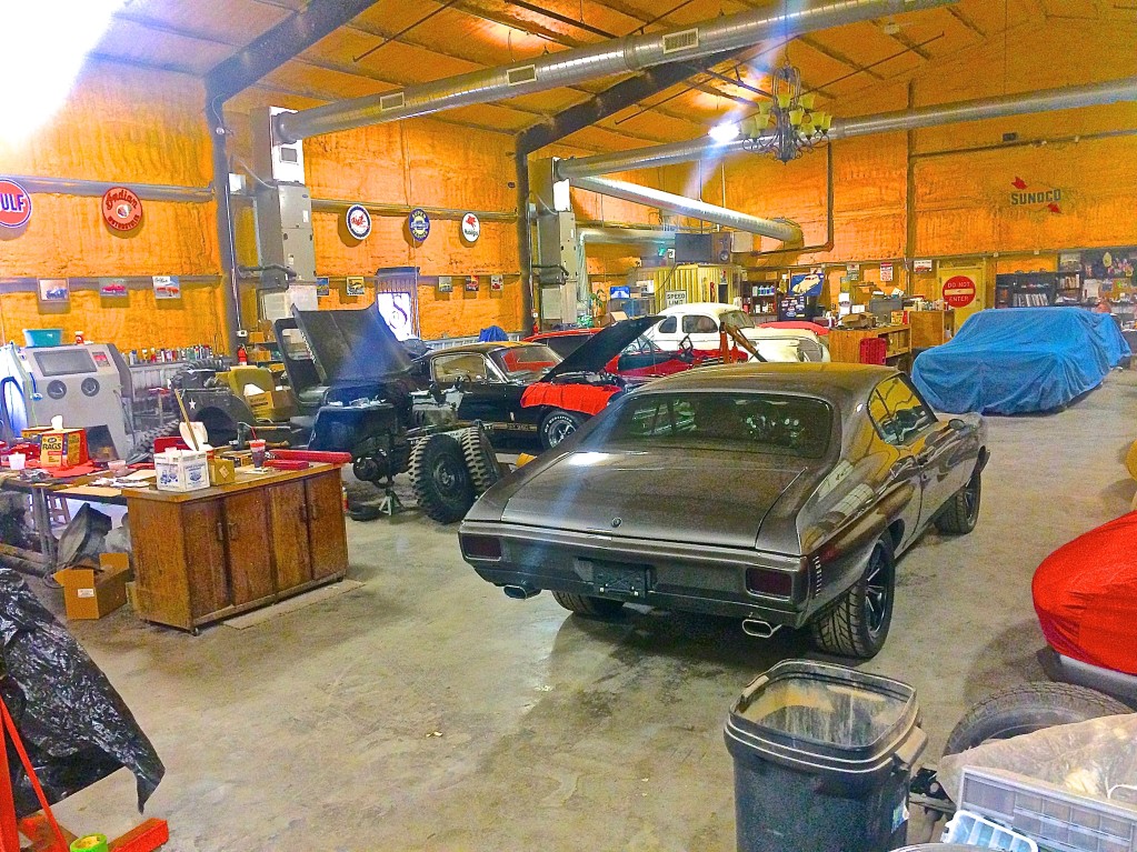 Chevrolet Chevelle in Liberty Hill garage