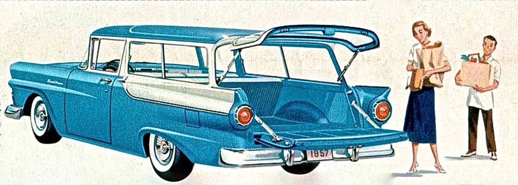 Ford 1957 Wagon brochure