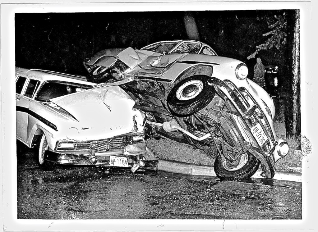 old austin texas taylor tex accident seventh and howard st, oct 22, 1957