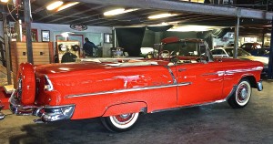 1955 Chevrolet Convertible at Motoreum in Austin