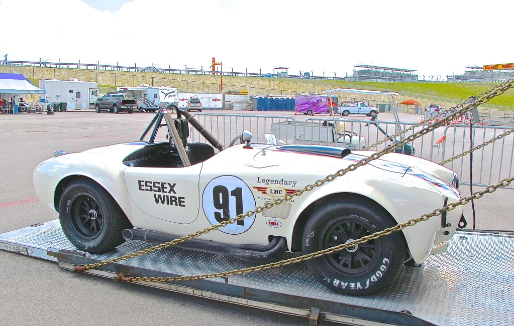 Vintage Cobra Race Car at COTA in Austin TX