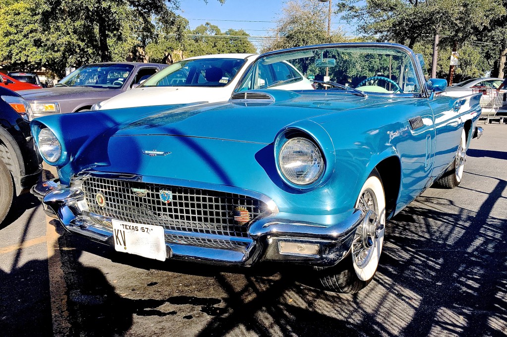 1957 Ford Thunderbird in Austin TX front