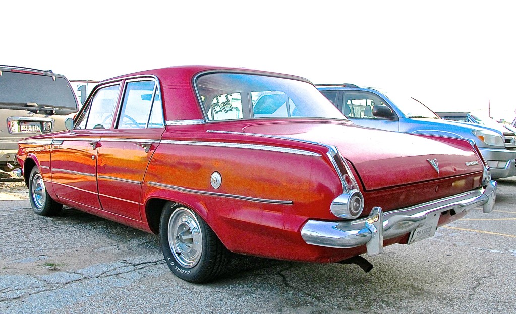 1965 Plymouth Valiant in Austin TX. rear