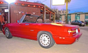 Alfa Romeo Spider Series 4 in Austin TX rear
