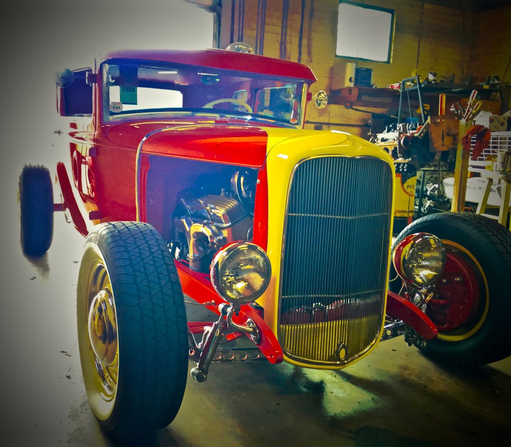 1932 Ford Hot Rod at Dave's Perfection Automotive in Austin Texas