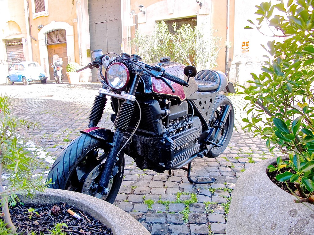 BMW Cafe Racer in Rome, Italy