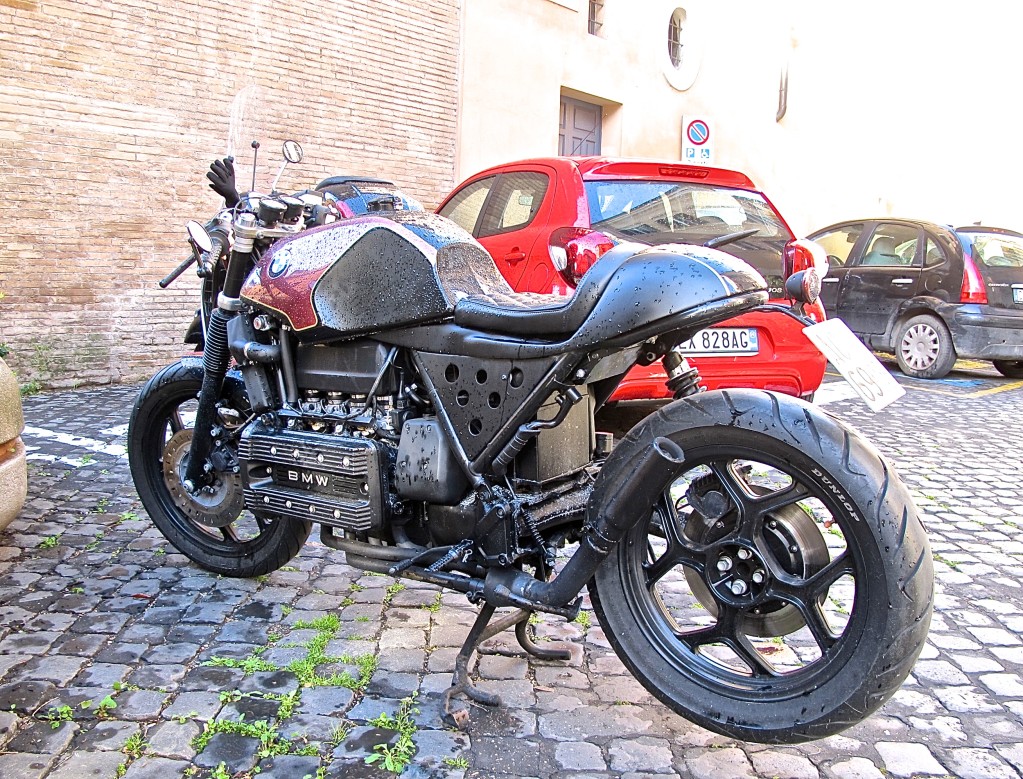 BMW Cafe Racer in Rome Italy
