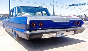 blue 1963 Chevrolet custom on s lamar