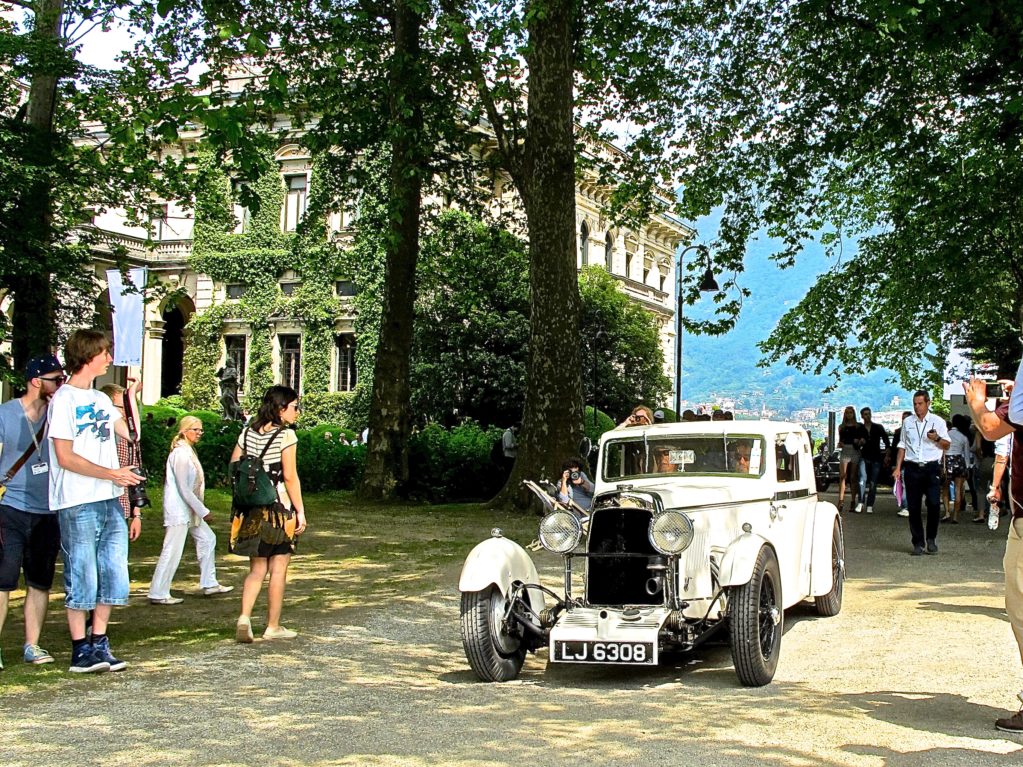 1932 Aston Martin at Cernobbio Lake Como Italy Concorso d’Eleganza Villa d’Este