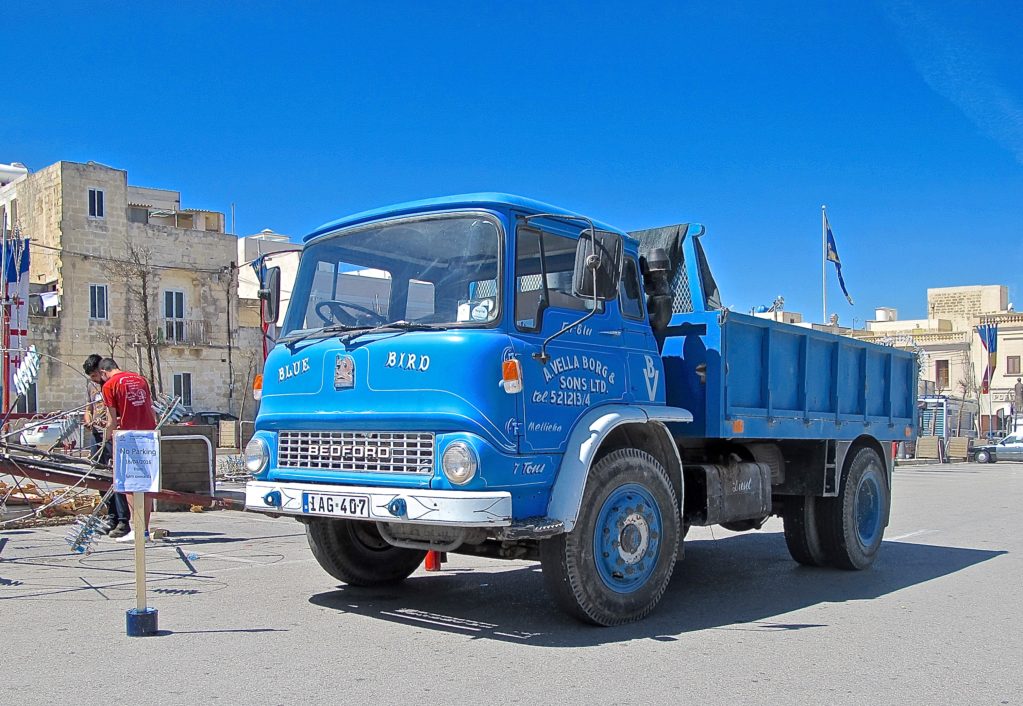 1970s Bedford TK 1260 Truck in Mdina, Malta