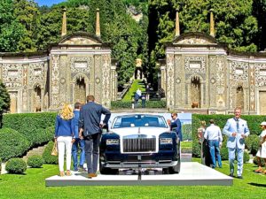 new Rolls Royce at Cernobbio Lake Como Italy Concorso d’Eleganza Villa d’Este