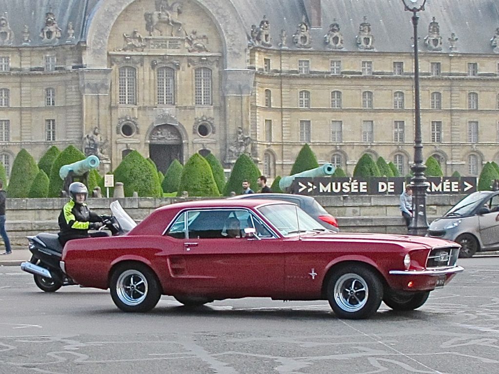 1968 Mustang in Paris France