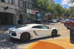 White Lamborghini Aventador in Dallas atxcarpics.com
