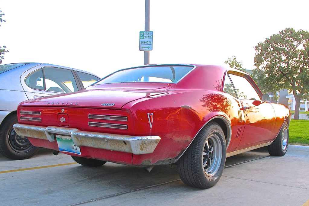 1968 Firebird in Austin TX atxcarpics.com rear